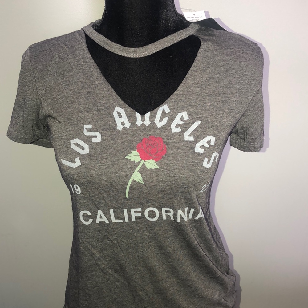 NWT Hollister Cut out tee!